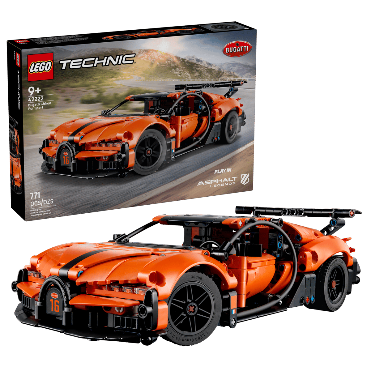 42222 - Bugatti Chiron Pur Sport hypercar