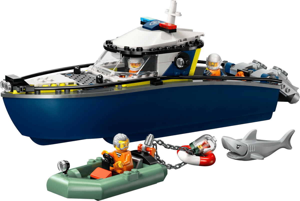 60456 Achtervolging met politieboot