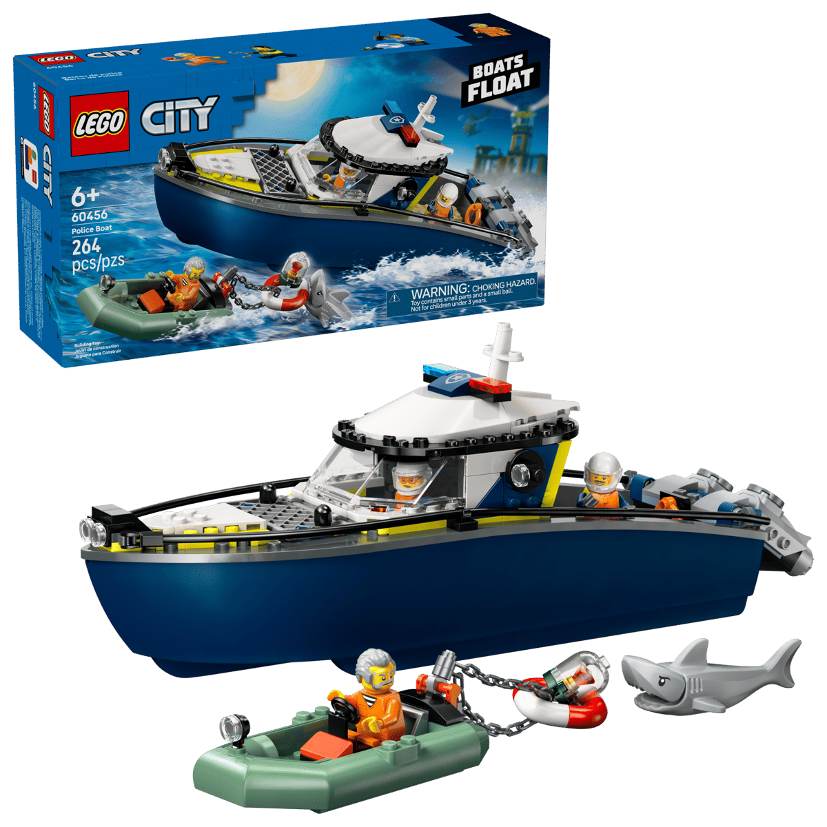 60456 Achtervolging met politieboot