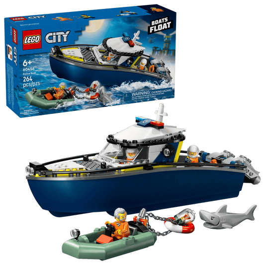 60456 Achtervolging met politieboot