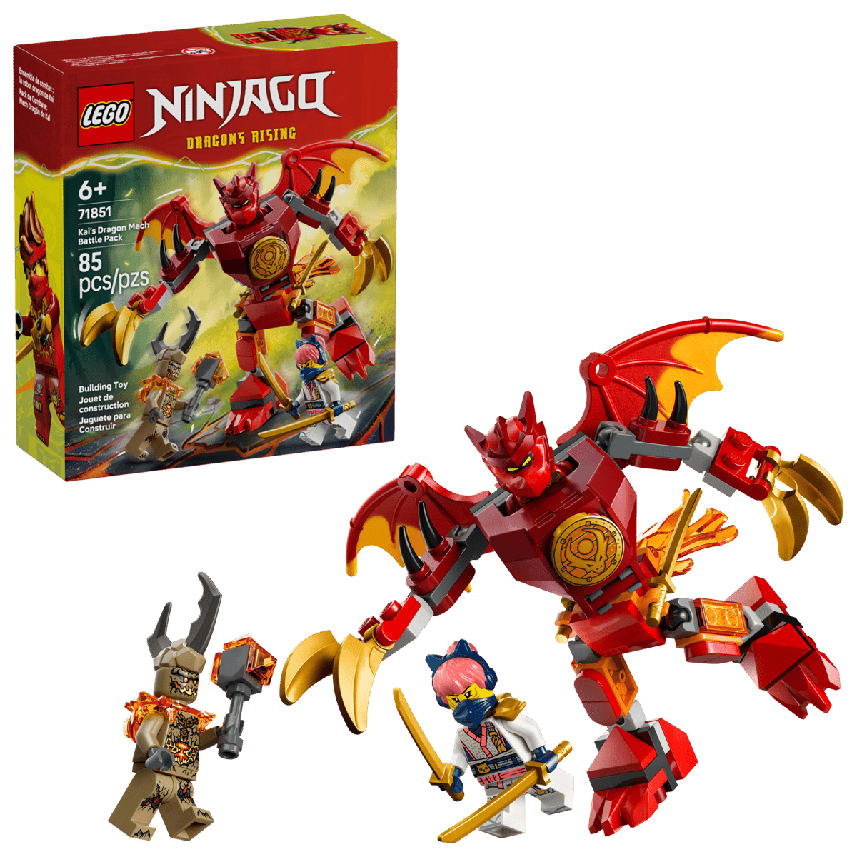 71851 - Kai's drakenmecha strijdpakket