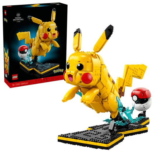 LEGO Pikachu en Pokeball